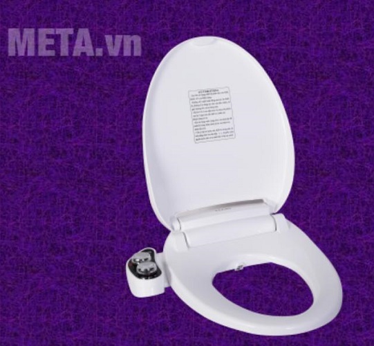 Nắp bồn cầu thông minh Luva Bidet có thể tự động đóng mở.