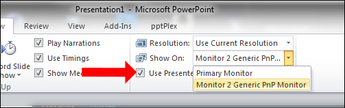 Cách dùng 2 màn hình chiếu slide PowerPoint - Ảnh minh hoạ 7