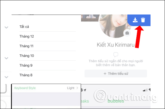 Tùy chọn tải ảnh