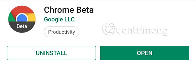 Cài Chrome Beta