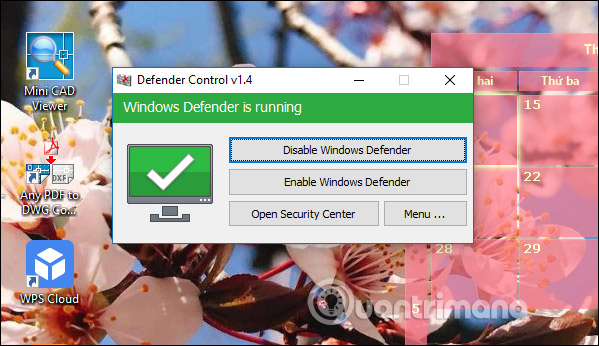 Hướng dẫn sử dụng Windows Defender Defender-Control-bat-Windows-Defender-3