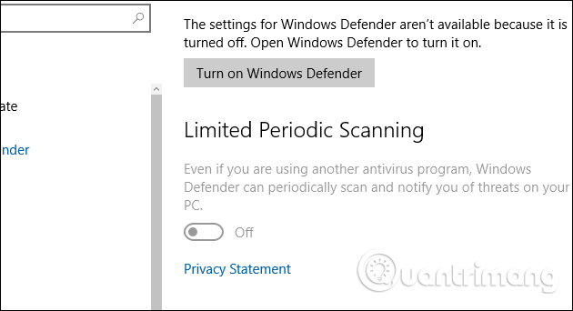Tắt Windows Defender (Windows Security) trên Windows 10 - Ảnh minh hoạ 13