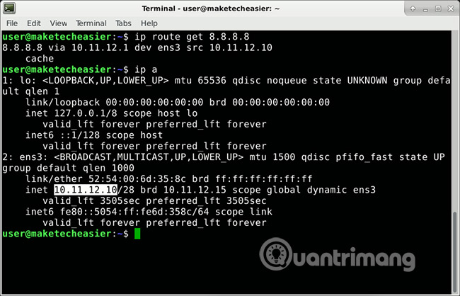 Tìm địa chỉ IP