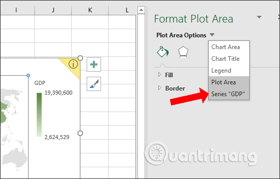 Cách vẽ biểu đồ bản đồ trên Excel - Ảnh minh hoạ 9