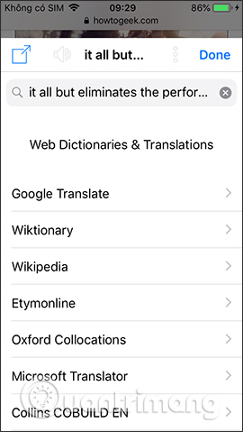 Choose a translation source