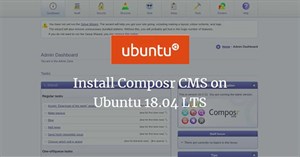 Cách cài đặt Composr CMS trên Ubuntu 18.04 LTS