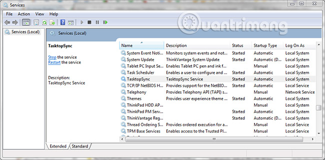 End Task một chương trình