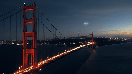 Vậy là trong tương lai, chúng ta sẽ ra đường để ngắm quảng cáo trên bầu trời đêm thay vì xem TV