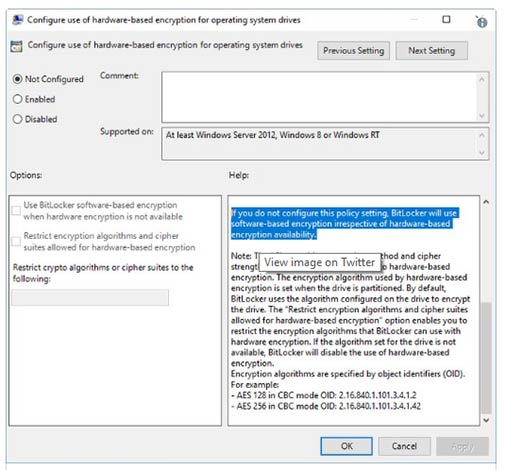 Microsoft thay đổi thiết lập mặc định để giữ an toàn cho các nội dung đang lưu trữ trong ổ cứng