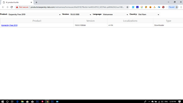Kaspersky antivirus 2019 tieng viet