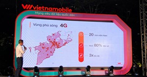 Vietnamobile hoàn tất phủ sóng 4G ở 20 tỉnh thành miền Nam