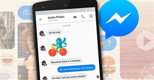 Cách chụp ảnh thêm sticker AR trên Messenger