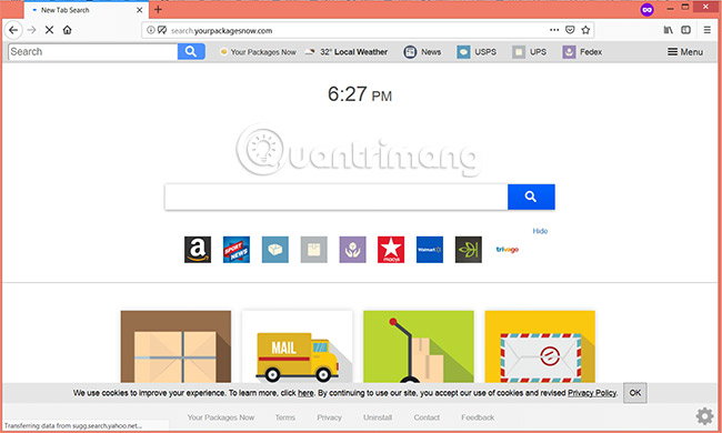 Cách loại bỏ browser hijacker Search.yourpackagesnow.com - Ảnh minh hoạ 2
