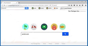 Cách loại bỏ browser hijacker Search.yourpackagesnow.com
