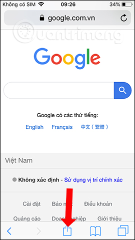 Nhấn Share