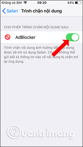 Kích hoạt ứng dụng