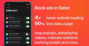 Cách chặn quảng cáo trên Safari bằng AdBlocker⁺