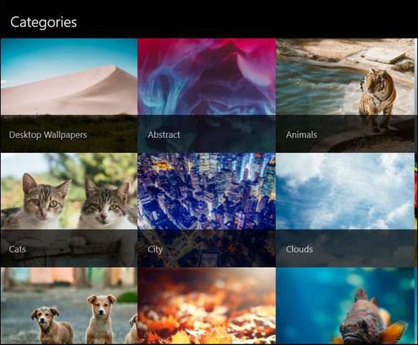 Chủ đề chọn hình nền