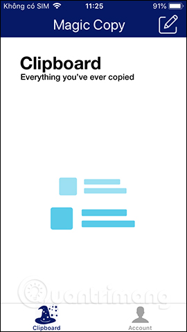 Giao diện ứng dụng