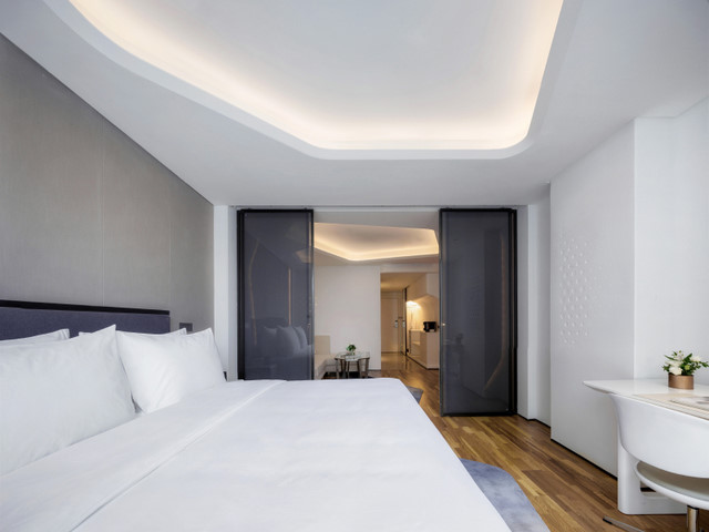 Để trả phòng, người dùng sẽ truy cập vào ứng dụng và xác nhận