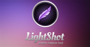 Cách chụp ảnh màn hình bằng Lightshot