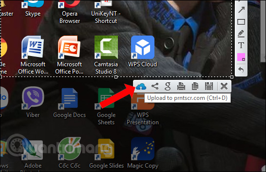 Upload lên trang chủ