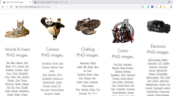 Ảnh PNG theo chủ đề 