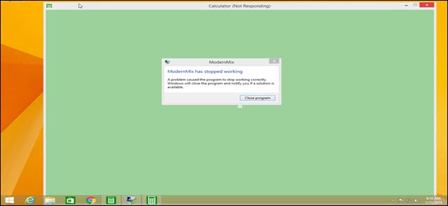 Các ứng dụng toàn màn hình không tốt 2