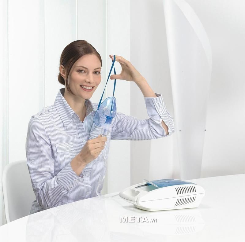 Máy xông mũi họng giúp hiệu quả điều trị bệnh đường hô hấp hơn.