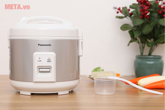 Nồi cơm điện cơ có cấu tạo đơn giản.