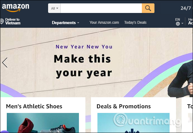 Giao diện trước khi cài tiện ích