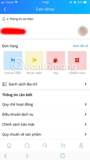 Thông tin cá nhân