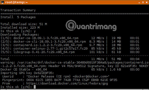 Cài Docker trên Debian