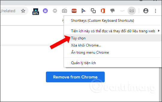 Tùy chọn trình duyệt