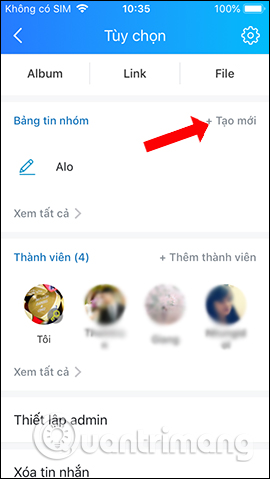 Tạo ghi chú