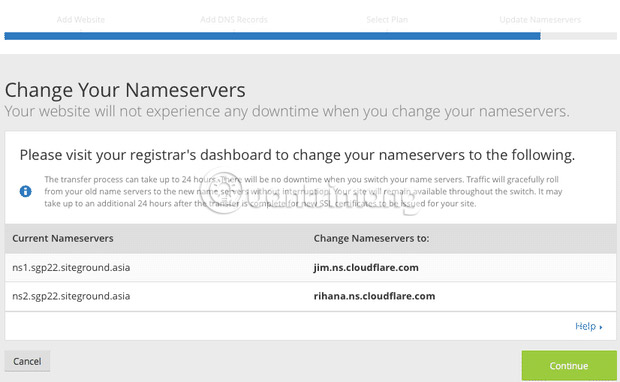 Cập nhật tên bản ghi