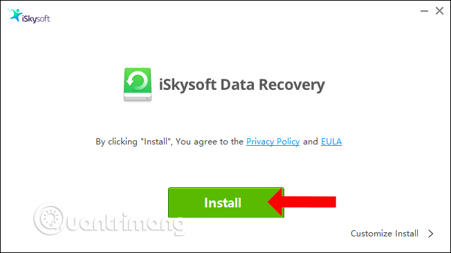 Cách dùng iSkysoft Data Recovery khôi phục dữ liệu