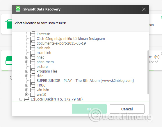 Cách dùng iSkysoft Data Recovery khôi phục dữ liệu - Ảnh minh hoạ 7