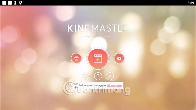 Chọn nguồn video KineMaster