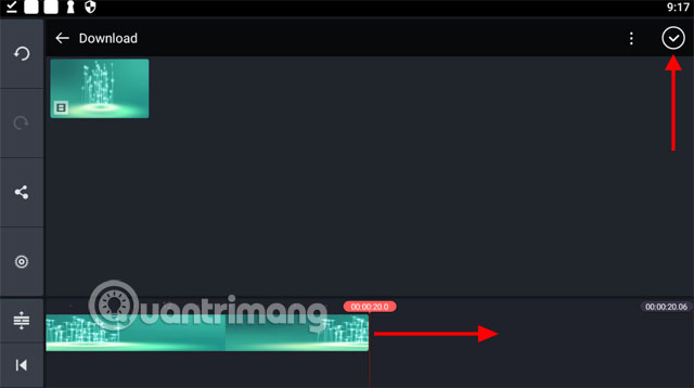 Xác nhận chọn video