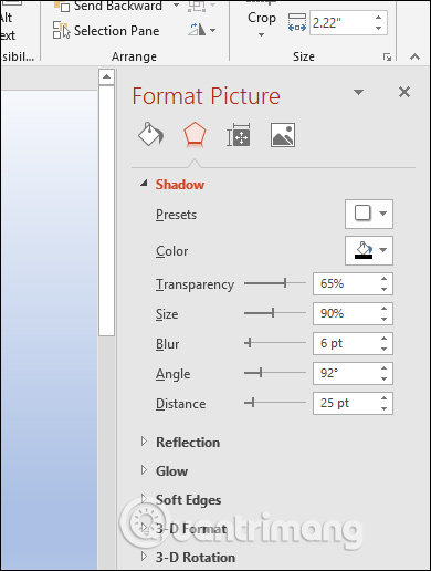 Cách tạo hiệu ứng đổ bóng trên PowerPoint - Ảnh minh hoạ 10