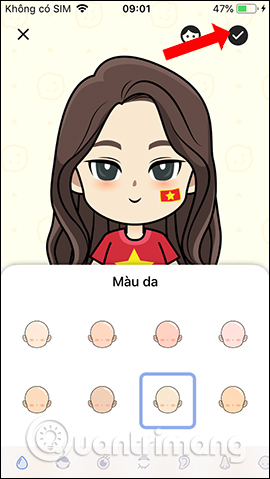 Lưu lại chỉnh sửa