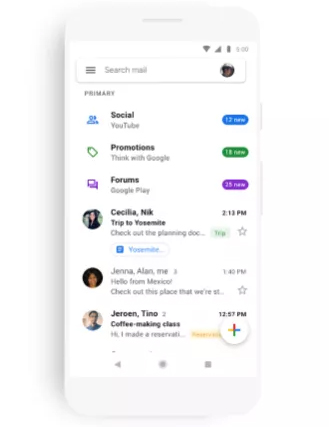 Thanh tìm kiếm được đặt ở vị trí trên cùng