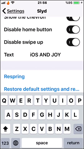 Thay đổi nội dung