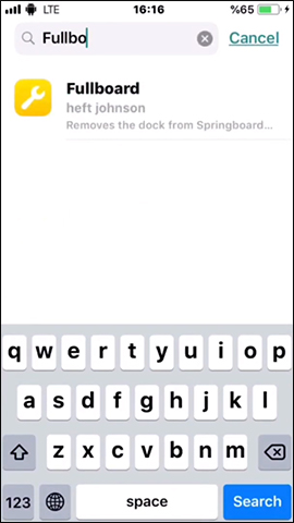 Cách loại bỏ thanh dock trên iPhone