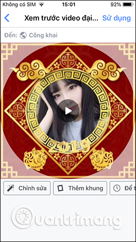 Cách tạo avatar động Facebook mừng Tết  QuanTriMangcom