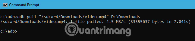 Copy file từ điện thoại