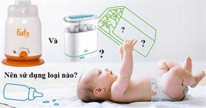 Nên sử dụng máy hâm sữa loại nào giữa Fatzbaby và Philips Avent?