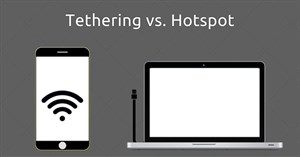 Sự khác biệt giữa Tethering và Hotspot