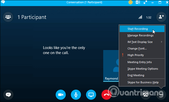 Gọi video trên Skype